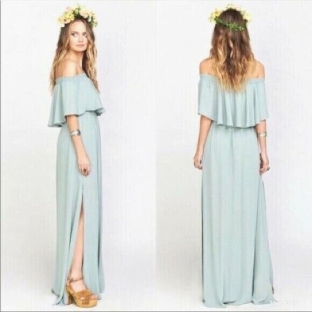 Show me your Mumu, Hacienda Maxi dress. Size Medium. Worn once.